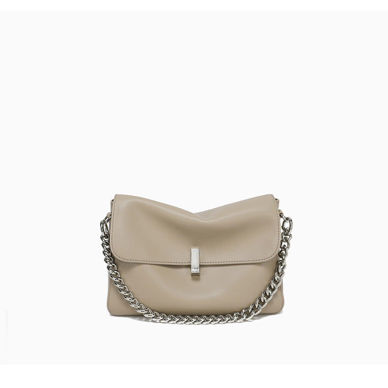 Stylish Crossbody Chain Shoulder Bag for Women - Fashionable & Lightweight Purse for Daily Use, Work, and Evening Events