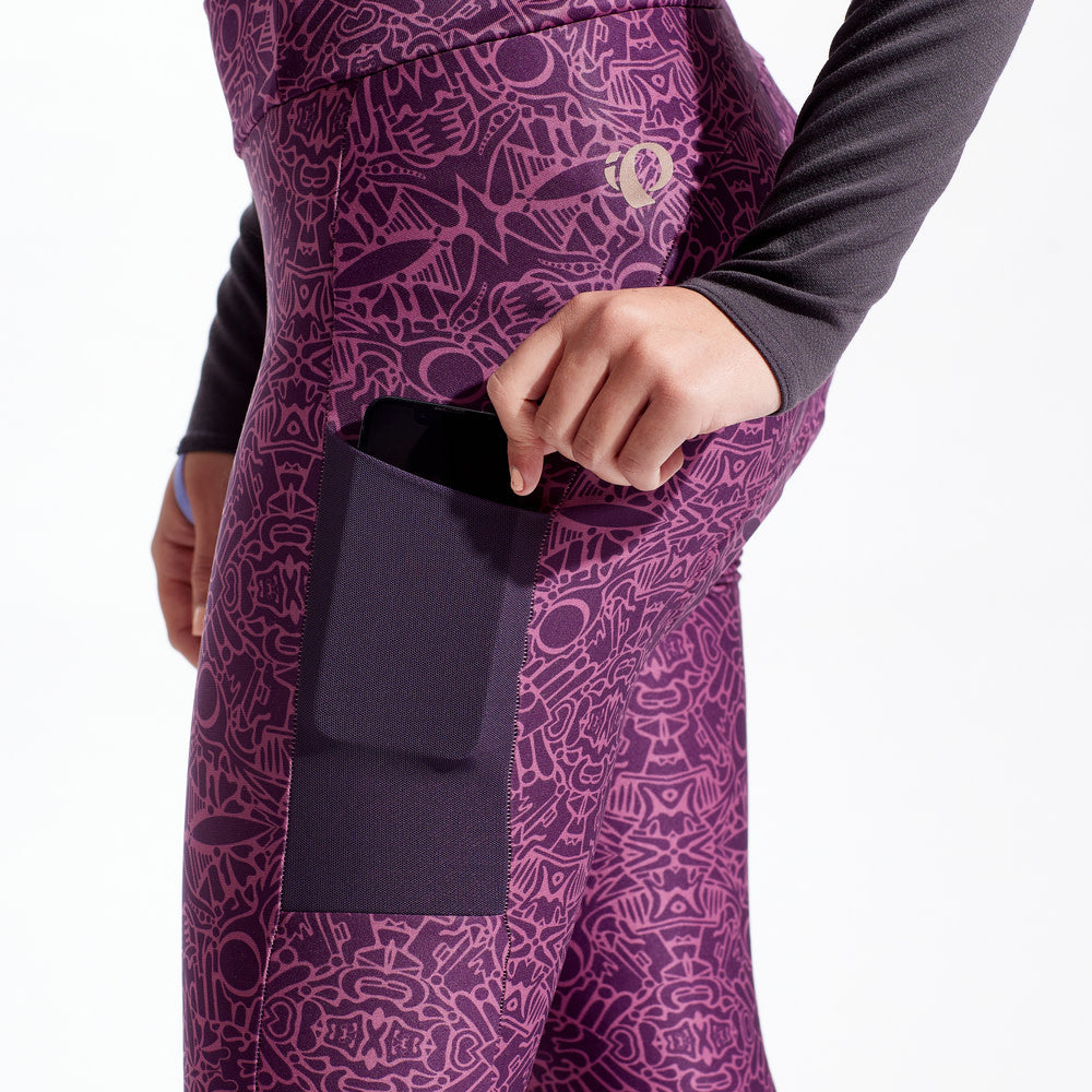 Women's High-Waisted Sugar Thermal Cycling Tights - Winter Running & Yoga Leggings for Cold Weather Workouts