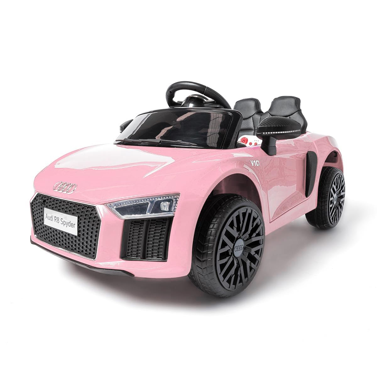 Audi R8 RS 12V Kids Electric Ride-On Car - Realistic Licensed Battery-Powered Toy Vehicle for Boys & Girls Ages 3-8 | Perfect for Indoor Play, Outdoor Driveways, Birthday Gifts & Pretend Play Adventures
