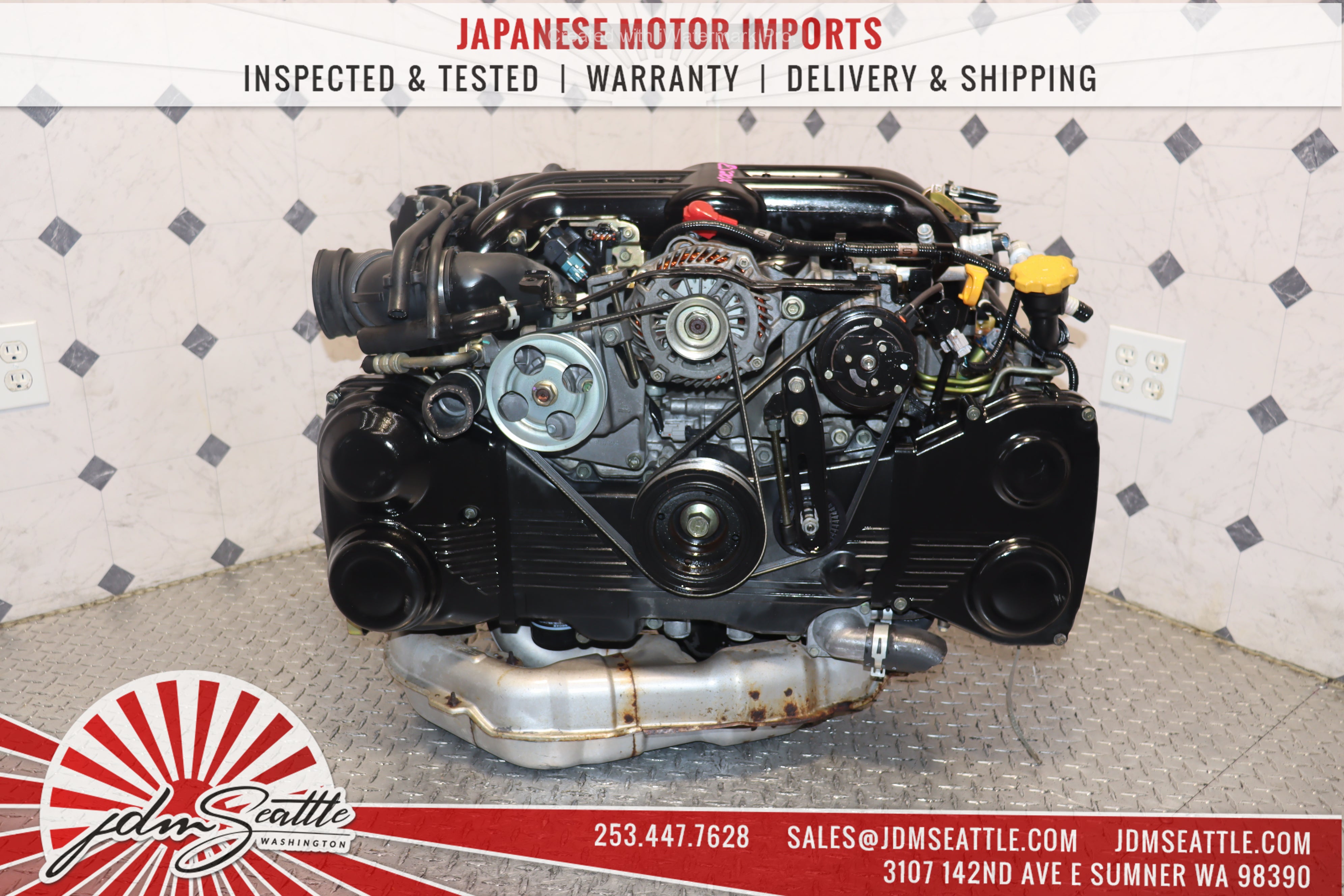 JDM EJ20X 04-06 Subaru Legacy / Forester XT / Baja 2.0L Turbo Engine Upgrade to 2.5L Replacement - Performance Boost for Off-Road & Street Racing