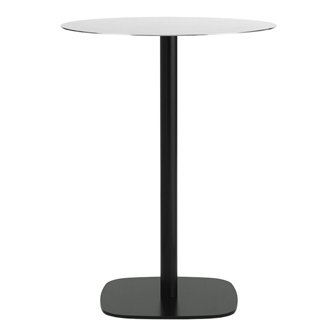 Round Cafe Table - Bar & Counter Height for Kitchen, Dining Room & Outdoor Patio Use