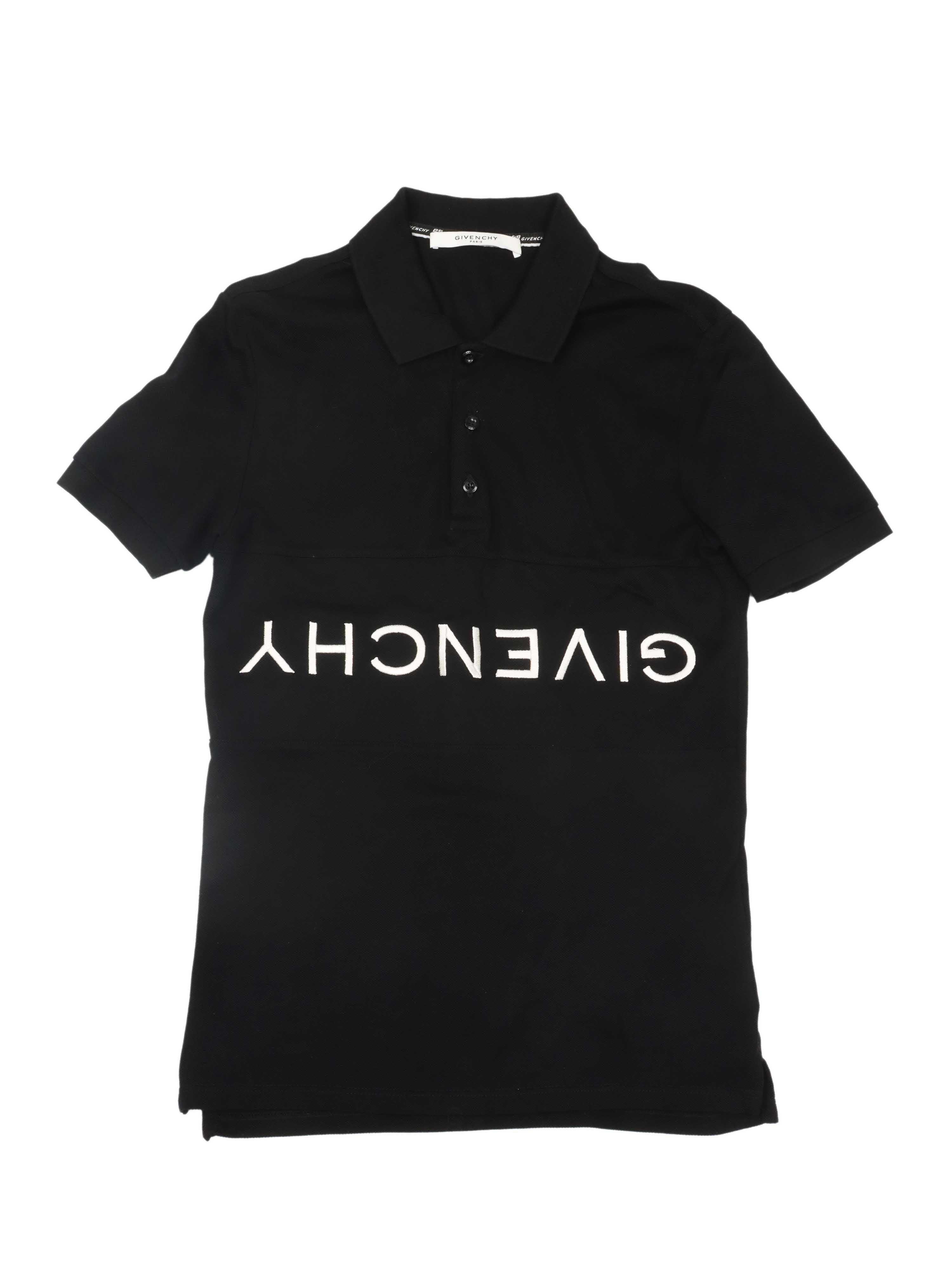 Givenchy Black XS Polo Shirt for Men - Premium Cotton Short Sleeve Casual Top | Perfect for Golf, Business Casual & Everyday Wear