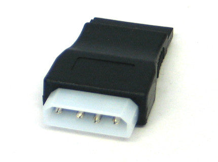 CG SATA 15Pin Female to Molex 4Pin Male Power Adapter Cable - Convert SATA to 4-Pin Molex for PC Power Supply, Hard Drives, SSDs & Computer Components