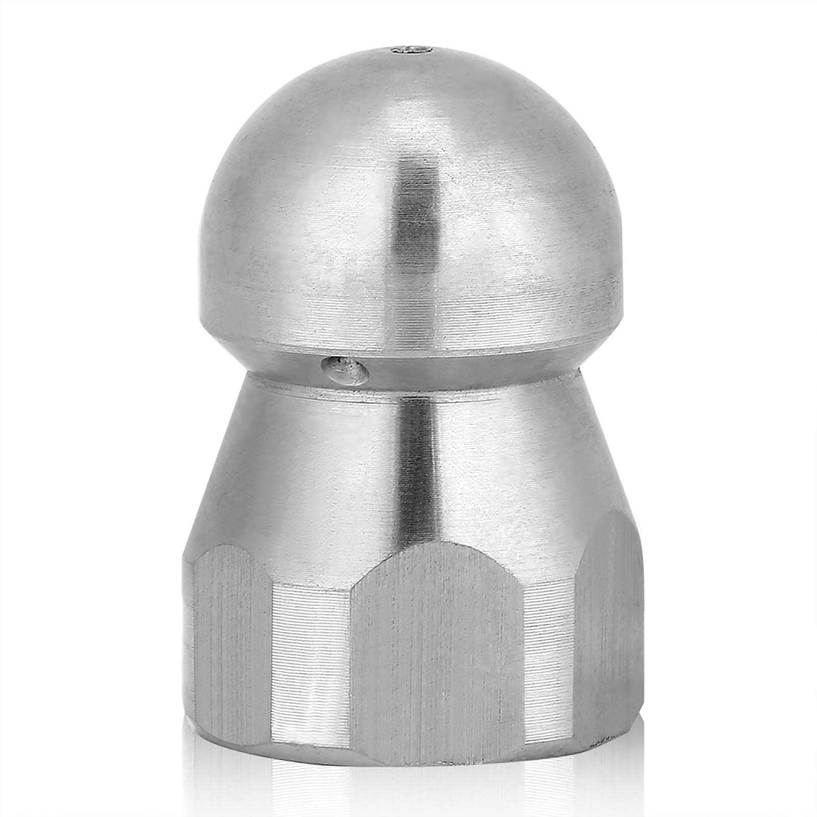 High Pressure Drain Cleaning Nozzle for Sewer & Pipe Jetting - Home & Industrial Use