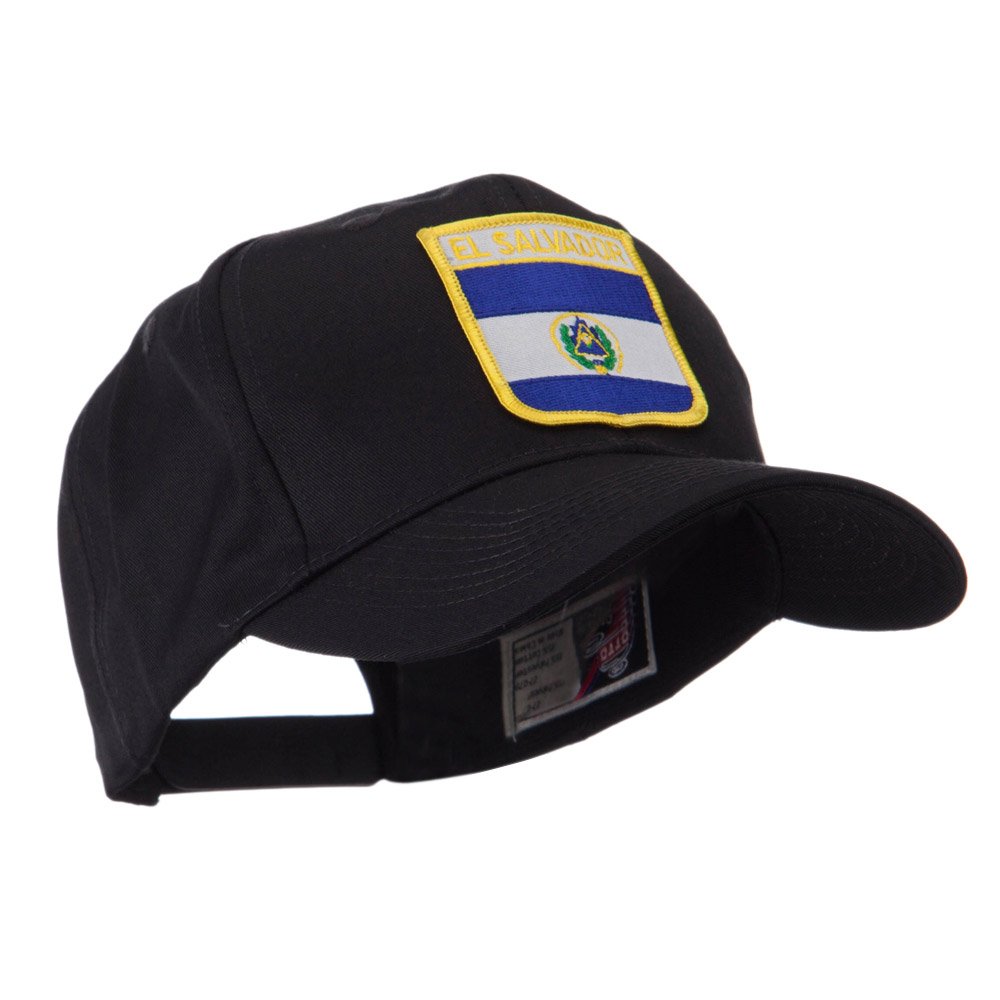 USA Canada Mexico Flag Shield Patch Cap - Patriotic Military Style Hat for Veterans, Police, Firefighters - Perfect for Independence Day, Memorial Day & Outdoor Events