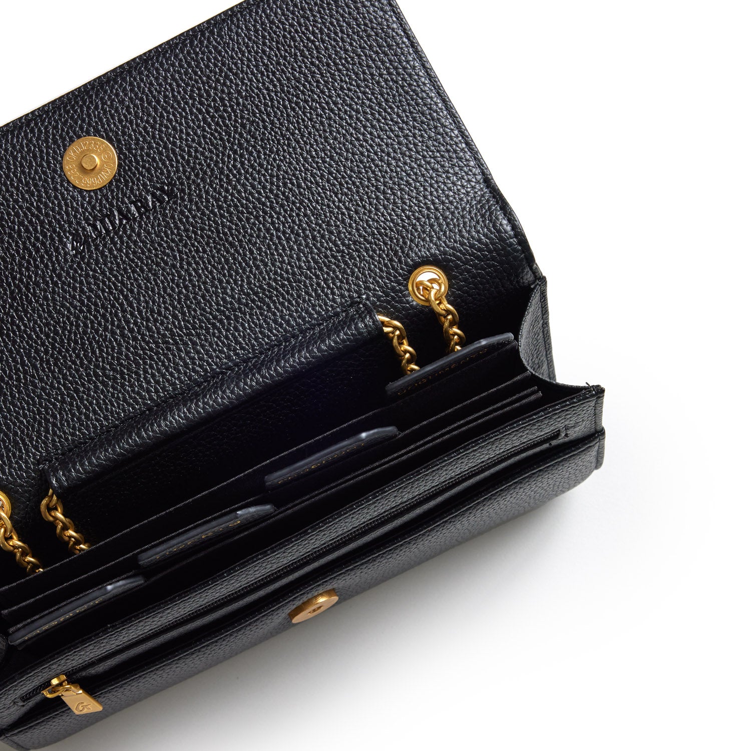 Pebble Travel Wallet on Chain (WOC) - Stylish Black Crossbody Bag for Women | Perfect for Travel, Shopping & Everyday Use