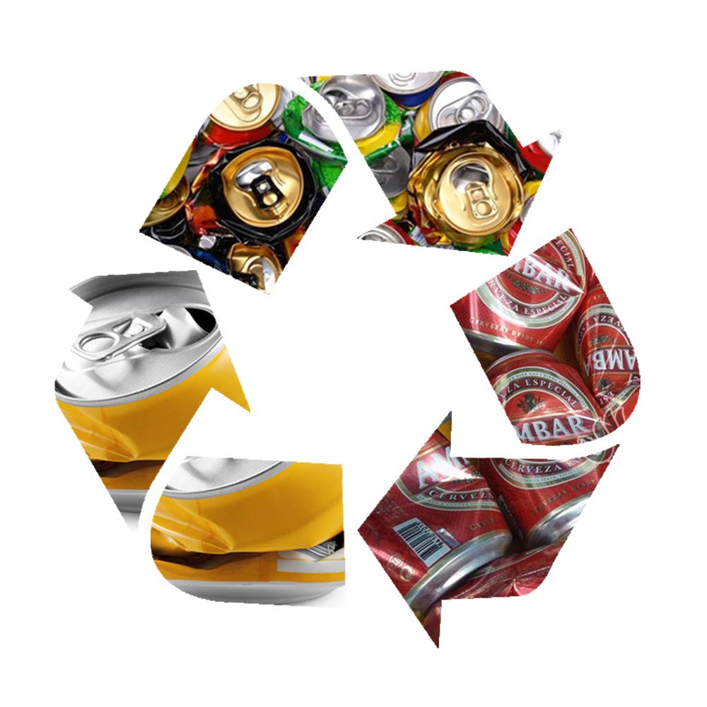 16 oz Heavy Duty Aluminum Can Crusher - Wall Mounted Metal Can Smasher for Soda Cans, Eco-Friendly Recycling Tool - Perfect for Home, Garage & RV Use