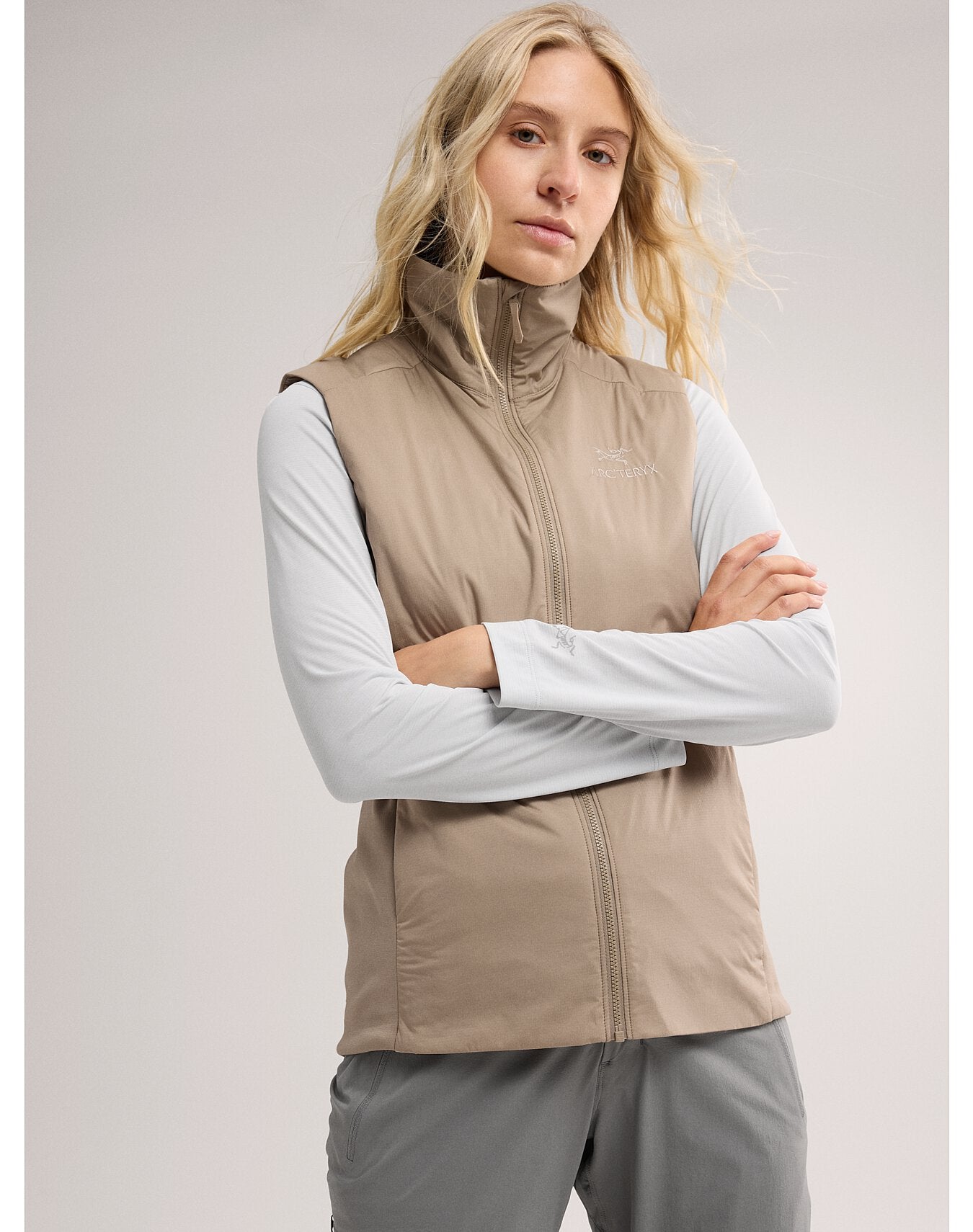 Women's Atom Vest - Lightweight & Stylish Puffer Vest for Outdoor Activities, Hiking & Casual Wear | X000006895