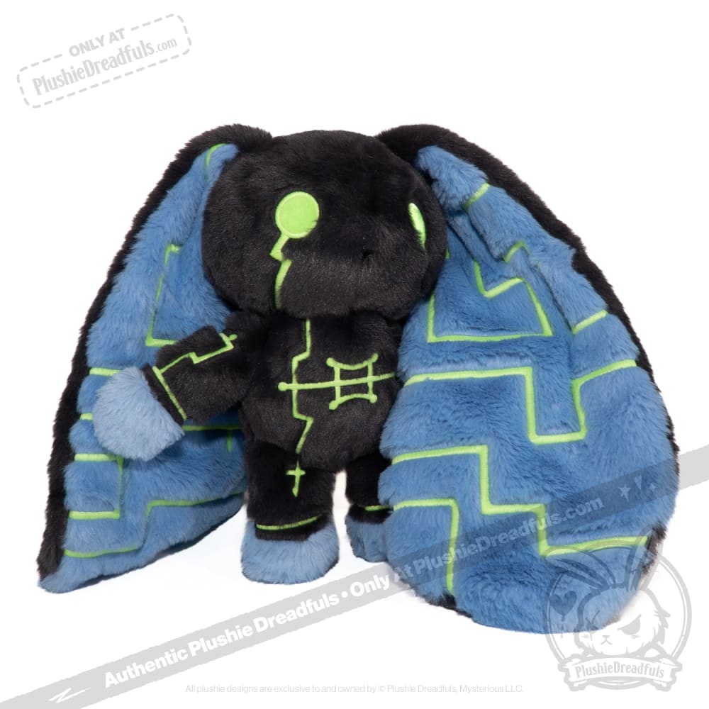 Plushie Dreadfuls Nyctophobia Rabbit - Soft Stuffed Animal Toy for Anxiety Relief & Comfort | Perfect for Nighttime Fears, Therapy, and Cuddling