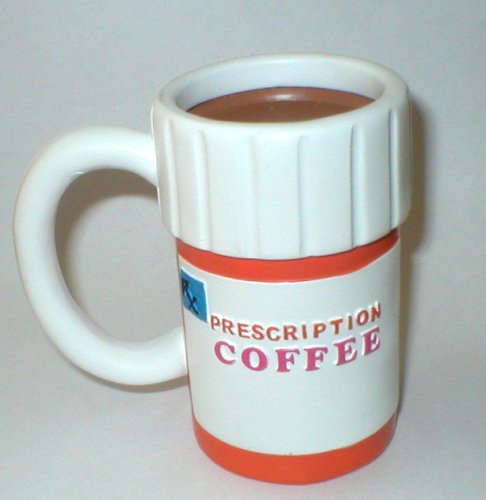 Personalized Prescription Coffee Mug - Funny Doctor-Themed Gift for Coffee Lovers - Perfect for Office Desk, Nurse Appreciation & Medical Humor Gifts