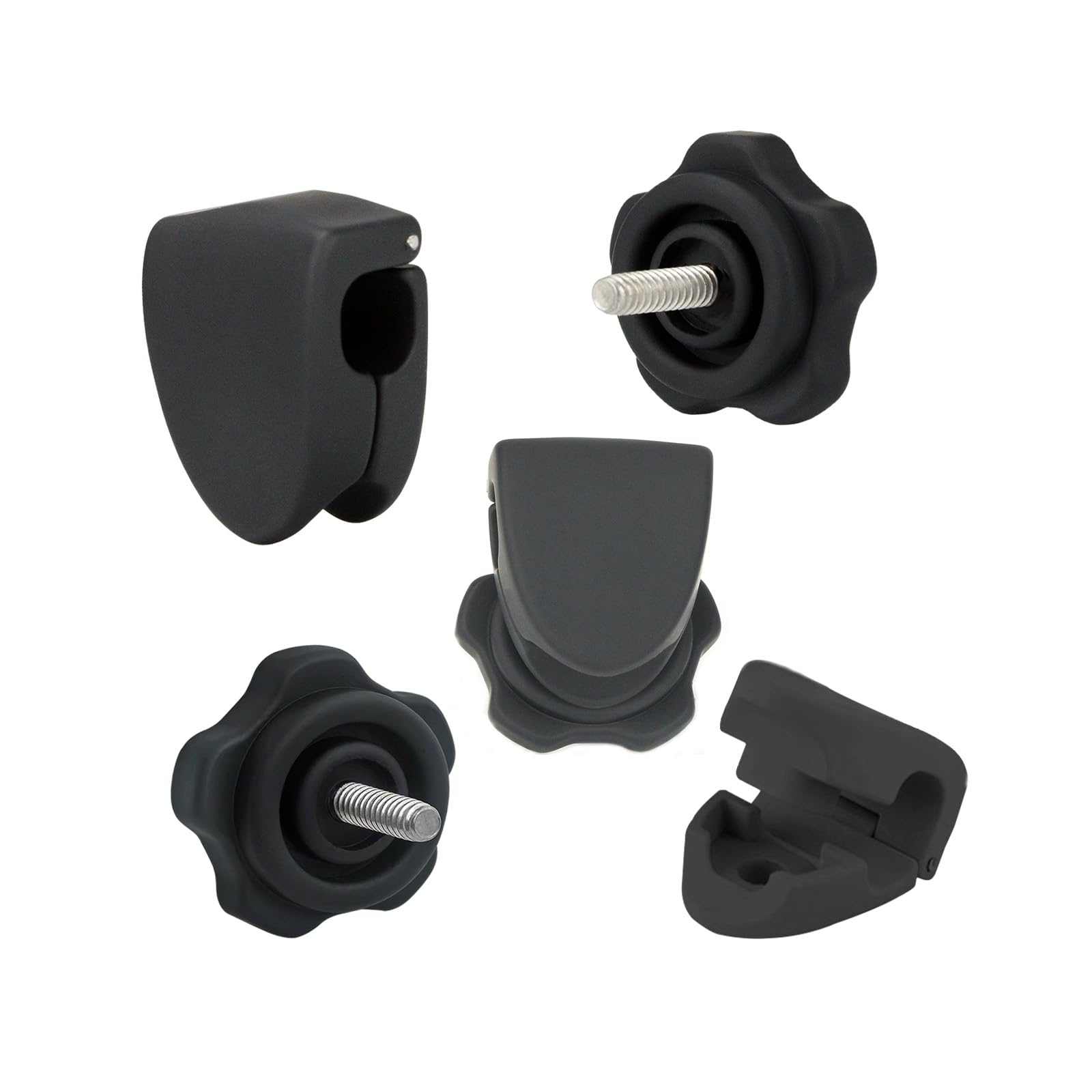 Universal Football Visor Clips Replacement - 1 Pair Helmet Accessories for Football Visors | Perfect for Game Day & Practice Sessions
