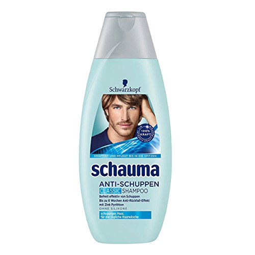 Schauma Anti-Dandruff Shampoo 13.33oz - Scalp Care & Flake Control for Men & Women - Perfect for Dry, Itchy Scalp & Daily Hair Care