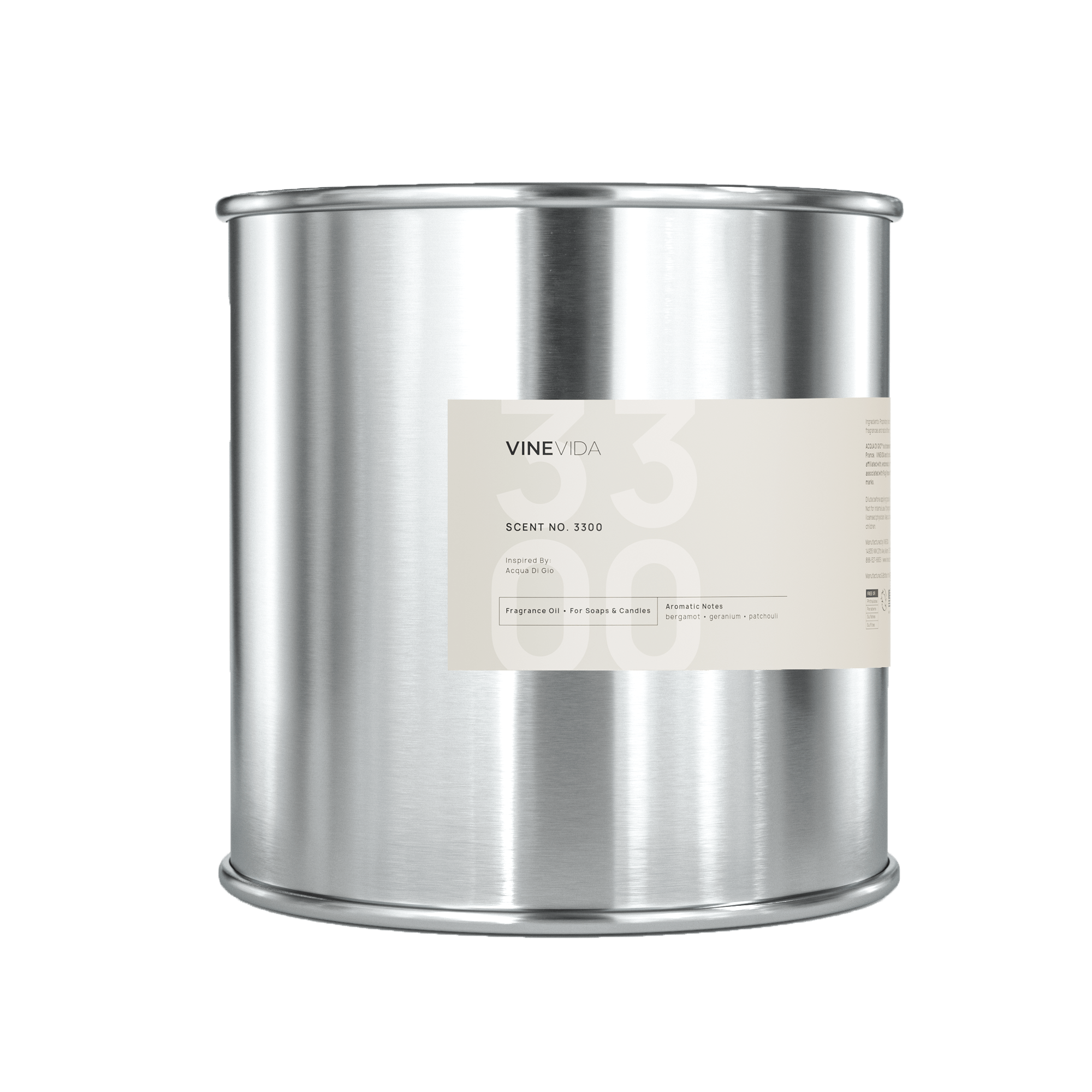 NO. 3300 Fragrance Oil for Soaps & Candles - Acqua Di Gio by Giorgio Armani Inspired Scent | Perfect for DIY Home Fragrance, Aromatherapy, and Gift Making