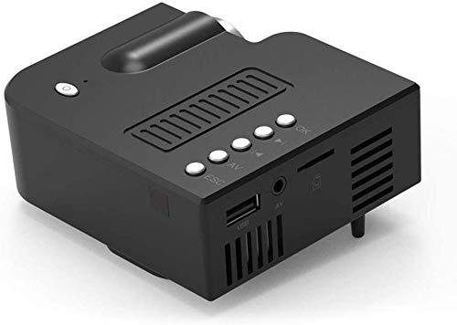 XIXIDIAN Mini Projector - Portable HD 1080P Projector with Wireless Screen Mirroring, Home Theater & Surround Sound Connectivity | Perfect for Movie Nights, Gaming & Outdoor Entertainment