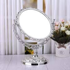 LEYSIN Vanity Makeup Mirror with Stand - Adjustable LED Light, 10X Magnification for Men & Women | Perfect for Jewelry Shops, Home Dressing Table & Gift Giving (1 Pack)