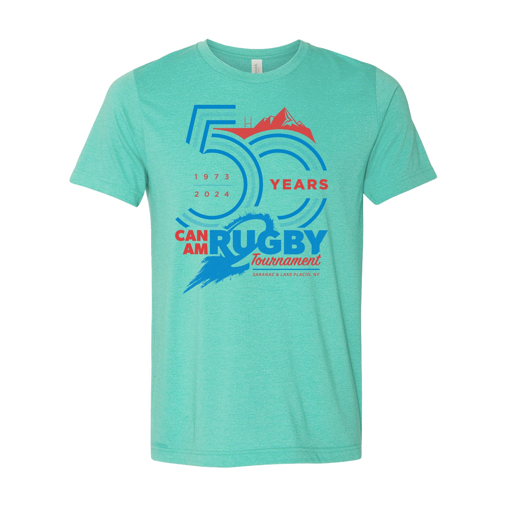 Can Am Rugby 2024 T-Shirt - Men's & Women's Official Tournament Tee - Perfect for Rugby Fans, Game Day & Casual Wear