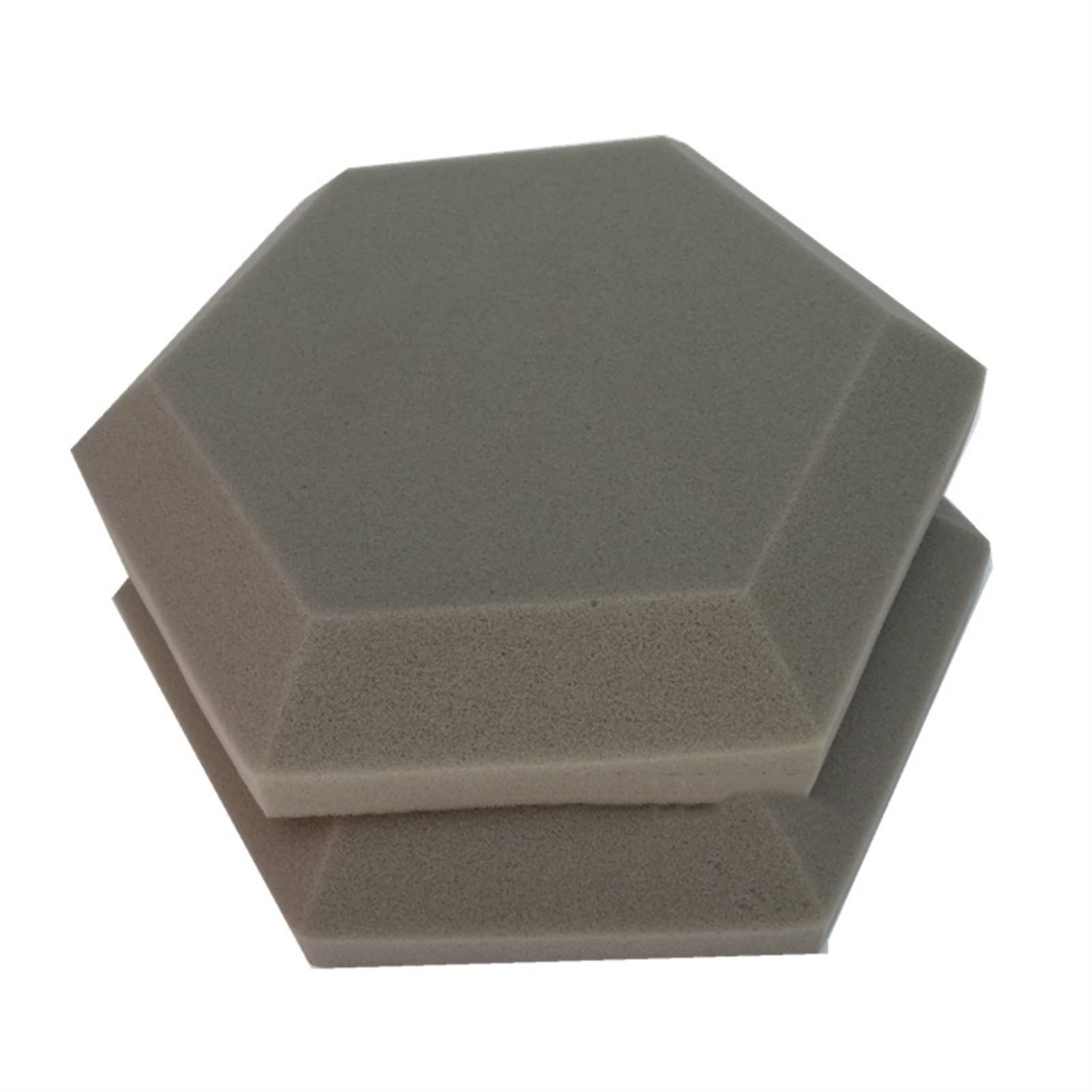 Flyafish 12-Pack Hexagonal Acoustic Foam Panels - High Density Soundproofing & Noise Reduction Panels for Walls, Flame Retardant Studio Sound Absorption Foam - Perfect for Home Studios, Offices, and Music Rooms