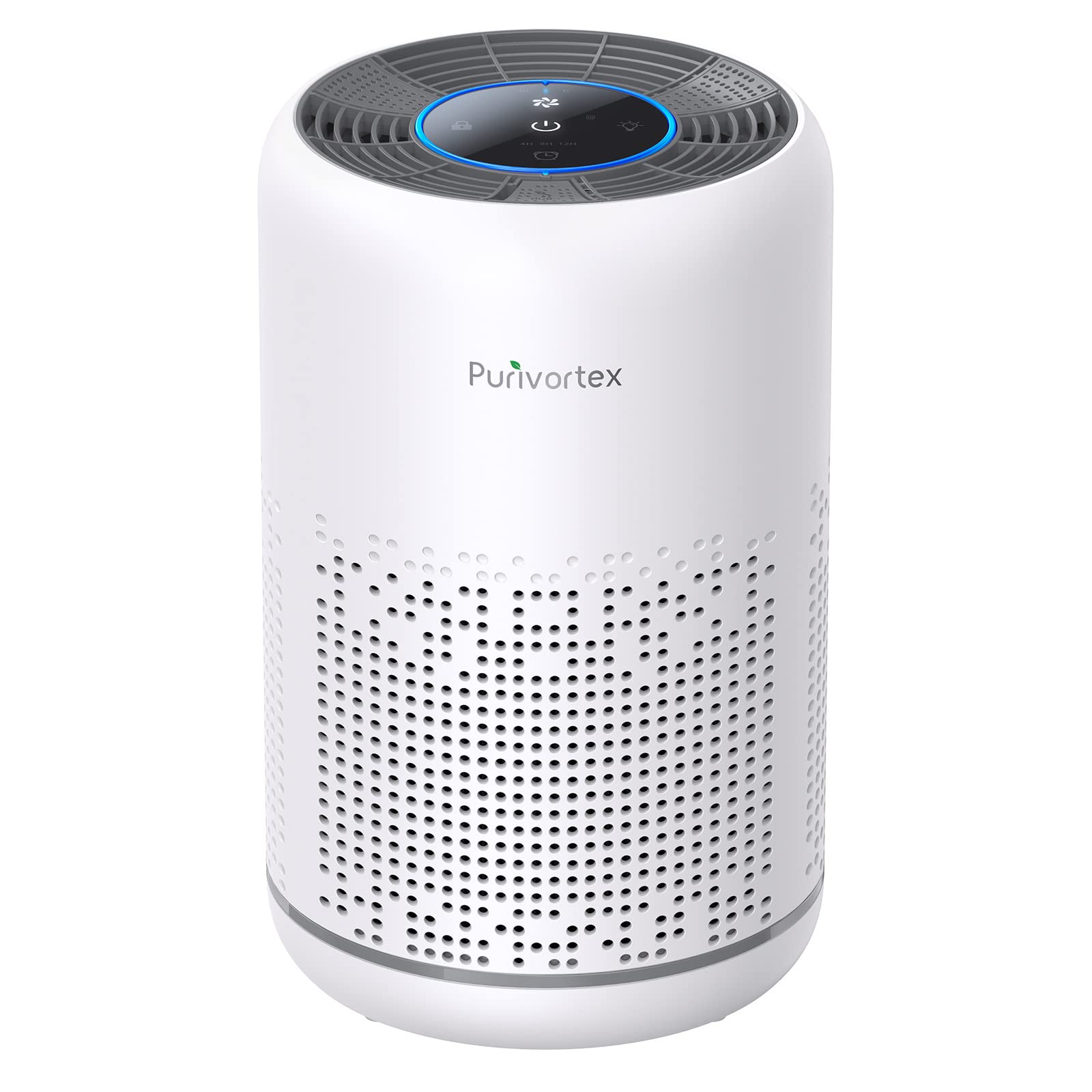 HEPA Air Purifier for Bedroom - Portable Air Cleaner with Fragrance Sponge, Filters Smoke, Pet Dander, Hair & Odors - Sleep Mode & 3 Speed Settings - AC300 White - Perfect for Allergies, Asthma & Better Sleep