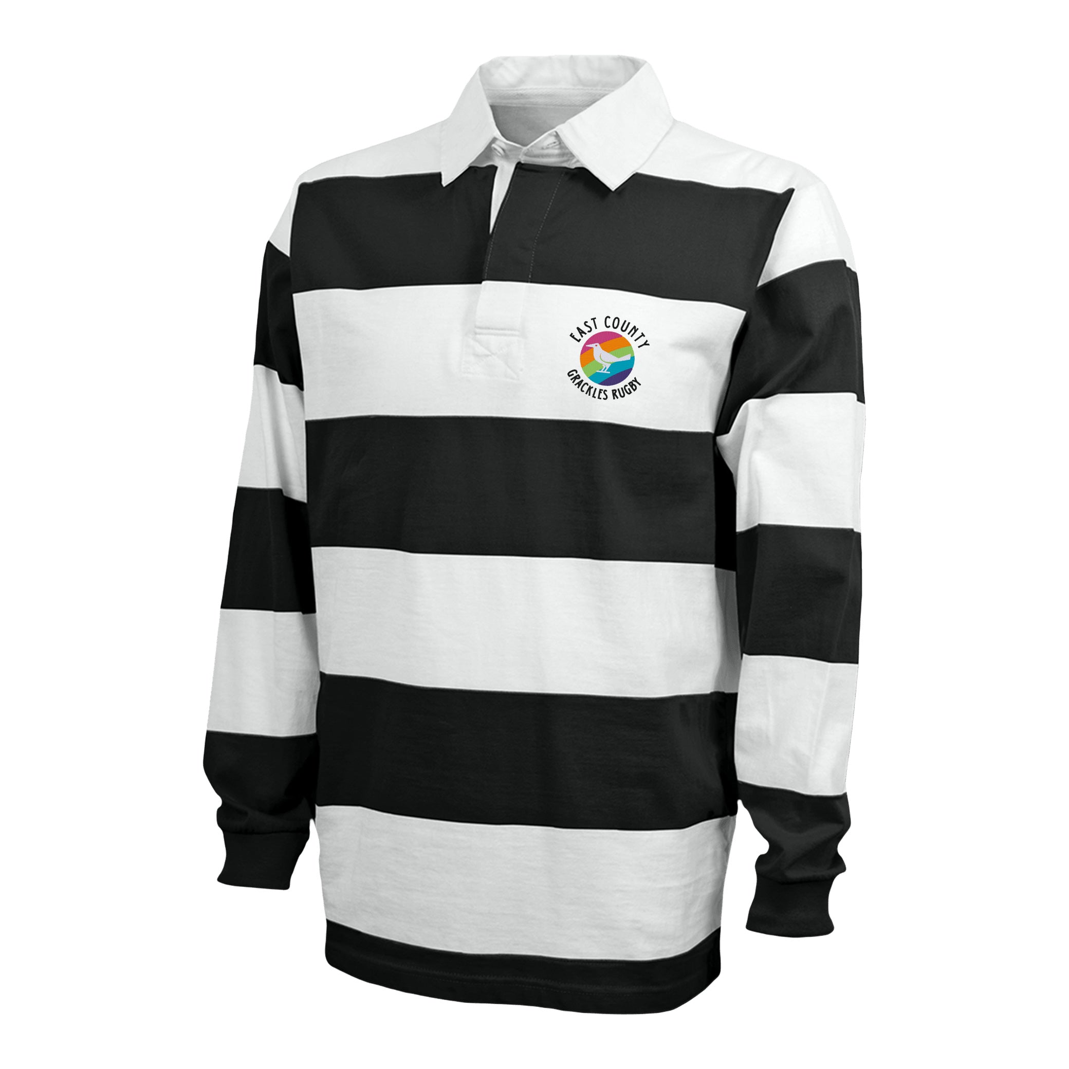 East Co. Grackles 100% Cotton Social Jersey T-Shirt - Soft & Breathable for Casual Wear & Everyday Comfort