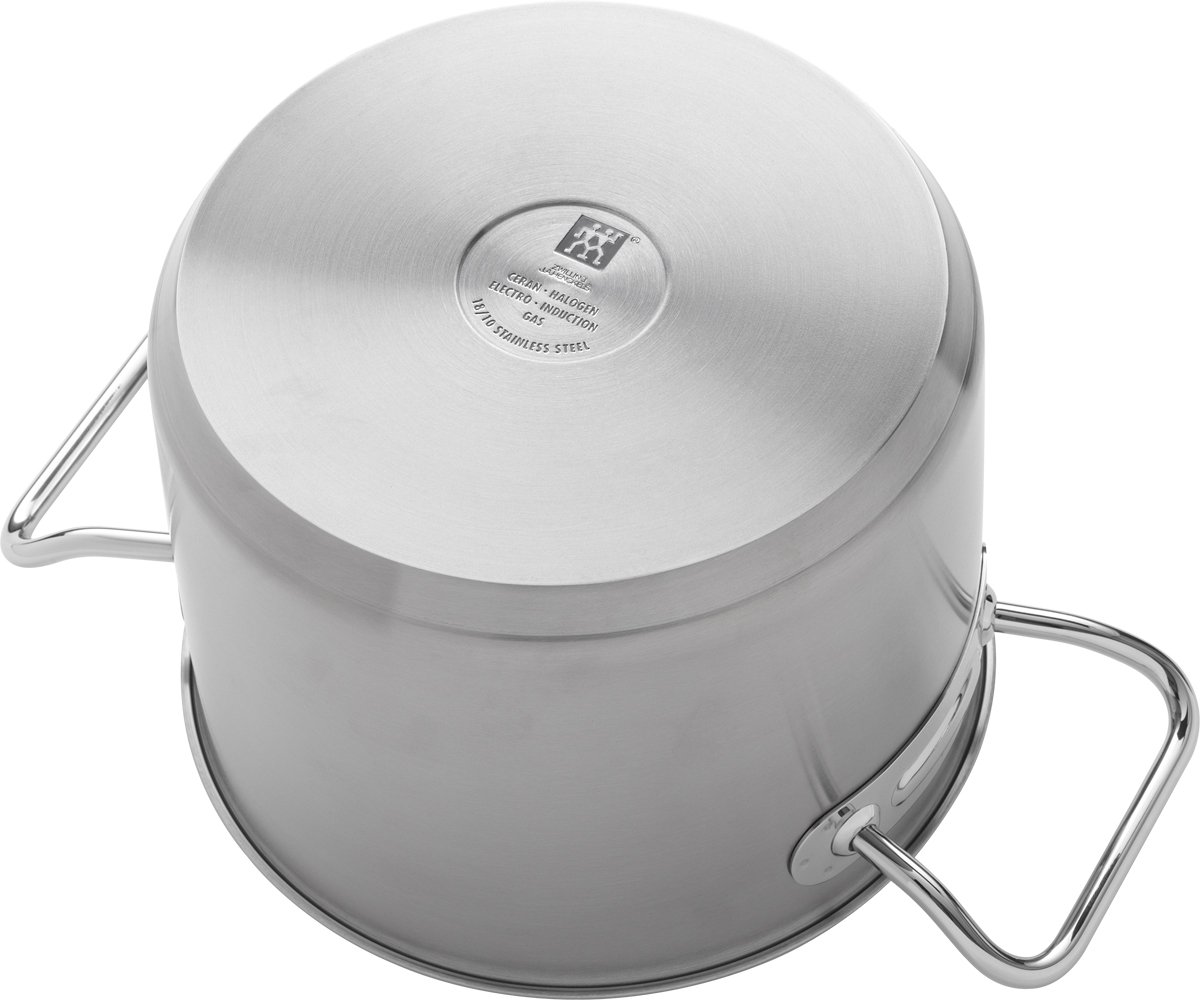 ZWILLING Twin Classic 28cm Stainless Steel Stew Pot - Durable & Even Heat Distribution for Soups, Stews & Cooking | Perfect for Home Chefs & Professional Kitchens