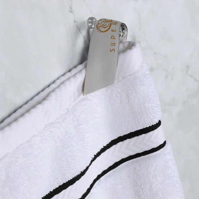 Premium 12-Piece Turkish Cotton Face Towel Set - Ultra Soft, Highly Absorbent & Quick-Drying - Perfect for Spa, Gym, Travel & Daily Skincare Routine