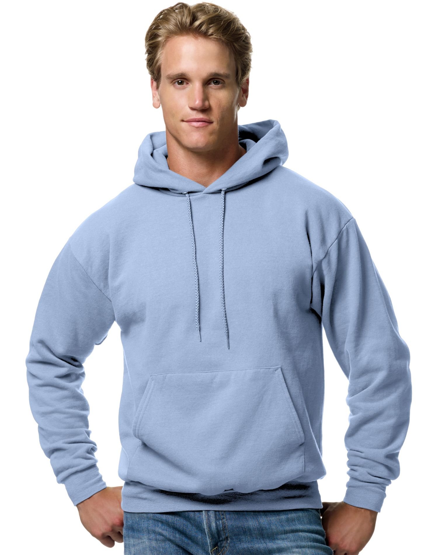 Hanes Men's ComfortBlend EcoSmart Fleece Hoodie - Soft Pullover Sweatshirt for Casual Wear, Gym & Outdoor Activities
