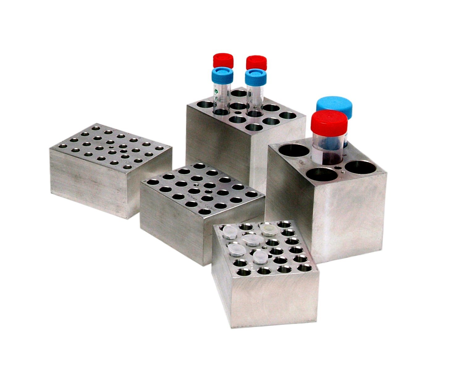 Benchmark Scientific BSWMT Microplate Dry Bath Heater - Compatible with Skirted & Non-Skirted 96-Well Plates - Works with 2 or 4-Block Incubators - Ideal for PCR, ELISA & Molecular Biology Labs