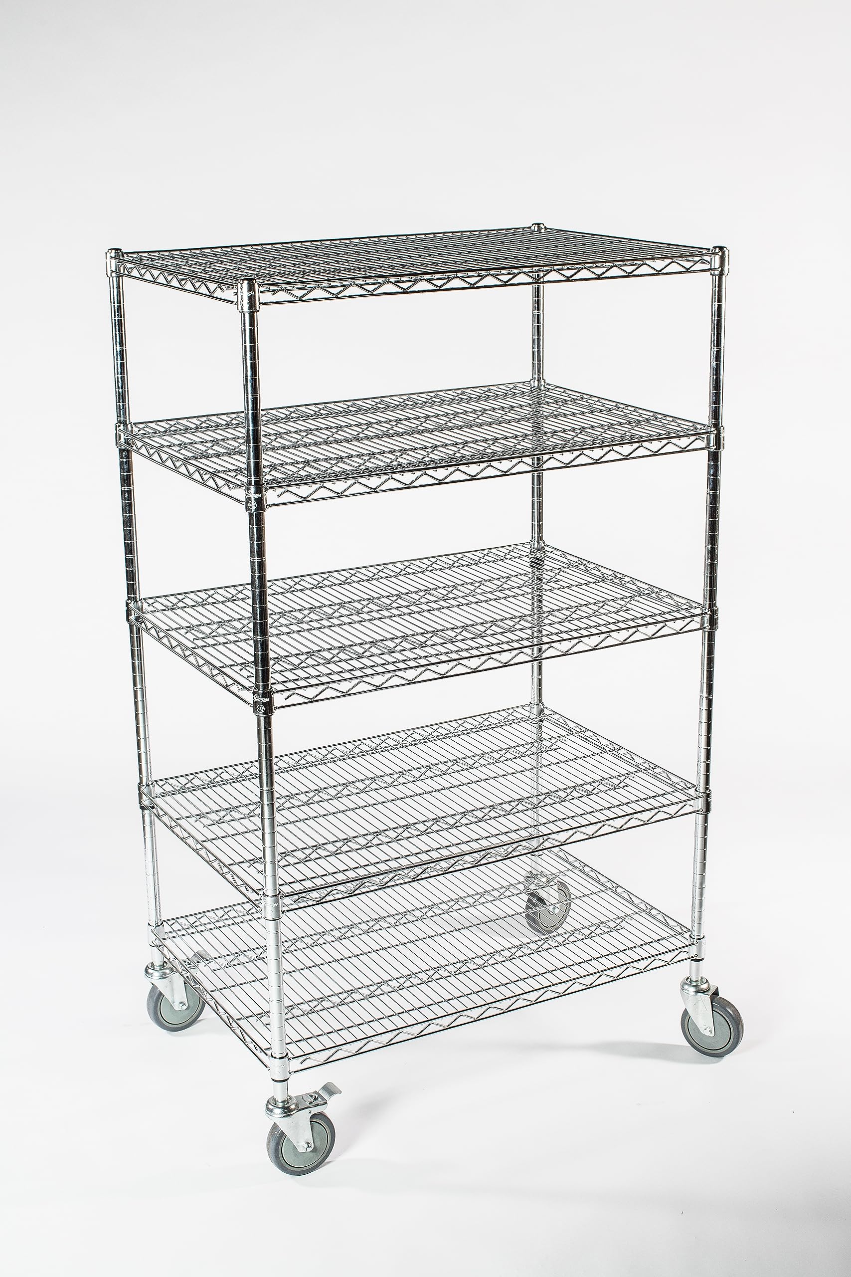 Omega 5-Tier Heavy Duty Wire Shelving Unit - 14