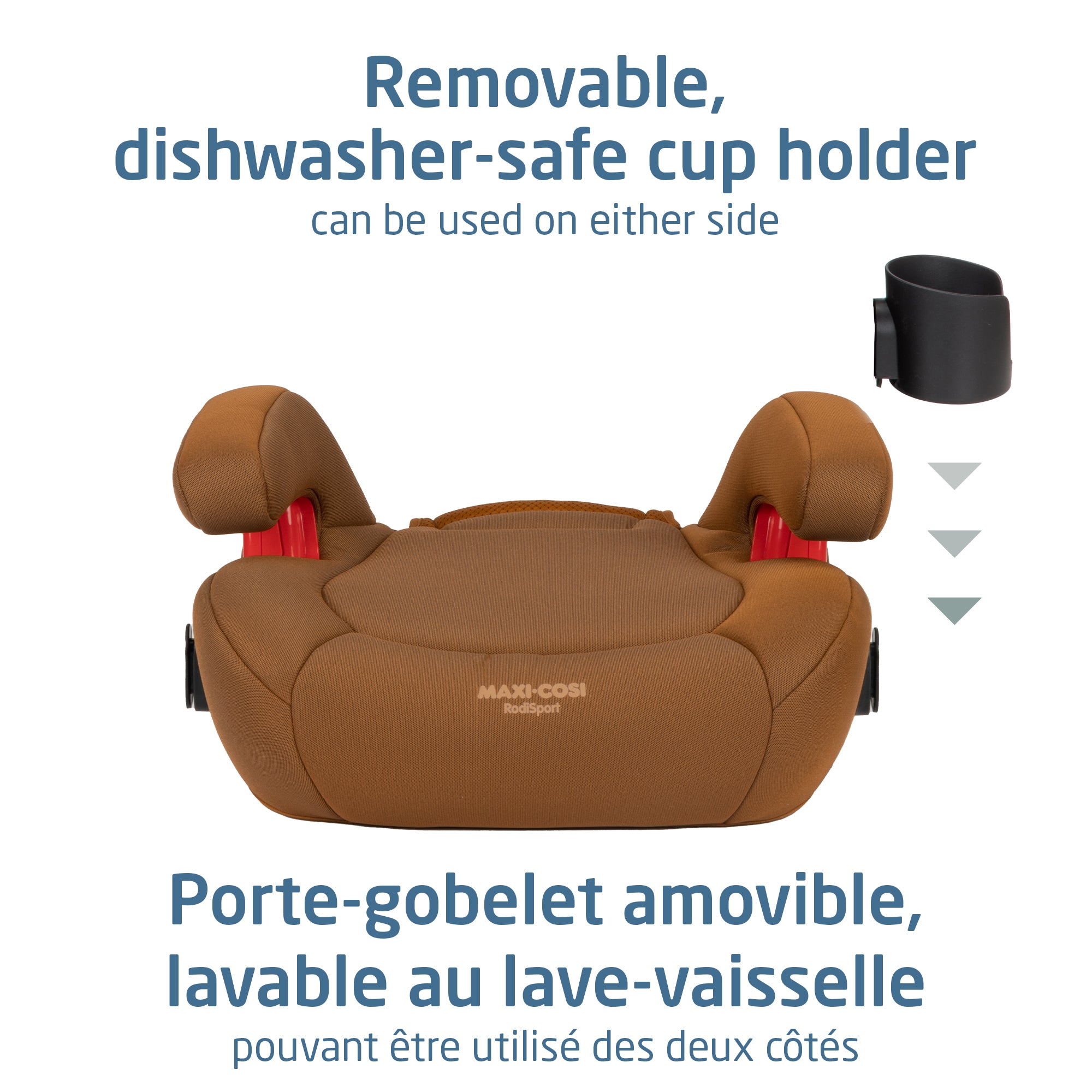Maxi Cosi RodiSport Booster Car Seat for Kids - Safe & Comfortable High Back Booster with Side Impact Protection - Perfect for Travel & School Drop-offs