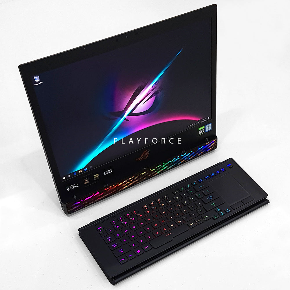 ROG MotherShip GZ700 Gaming Laptop - Intel Core i9-9980HK, NVIDIA RTX 2080, 64GB RAM, 1.5TB SSD, 17.3
