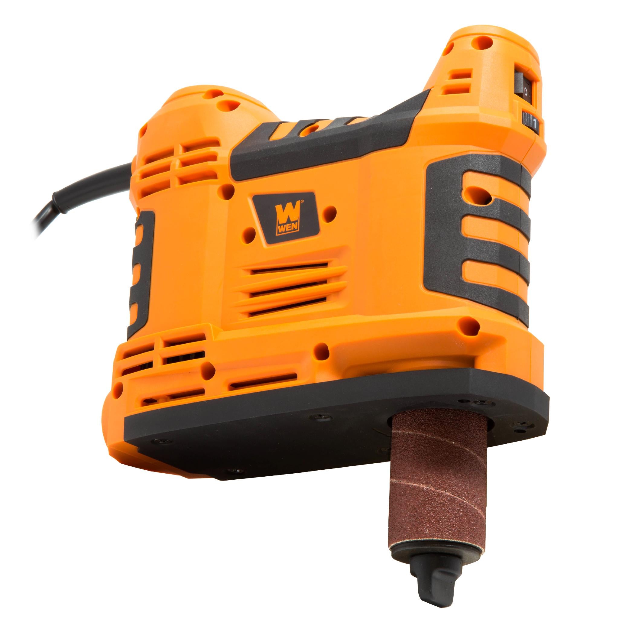 WEN HA5932 5 Amp Variable Speed Oscillating Spindle Sander - Portable Woodworking Tool for Sanding Curves, Contours & Edges - Perfect for DIY Projects & Professional Woodworkers