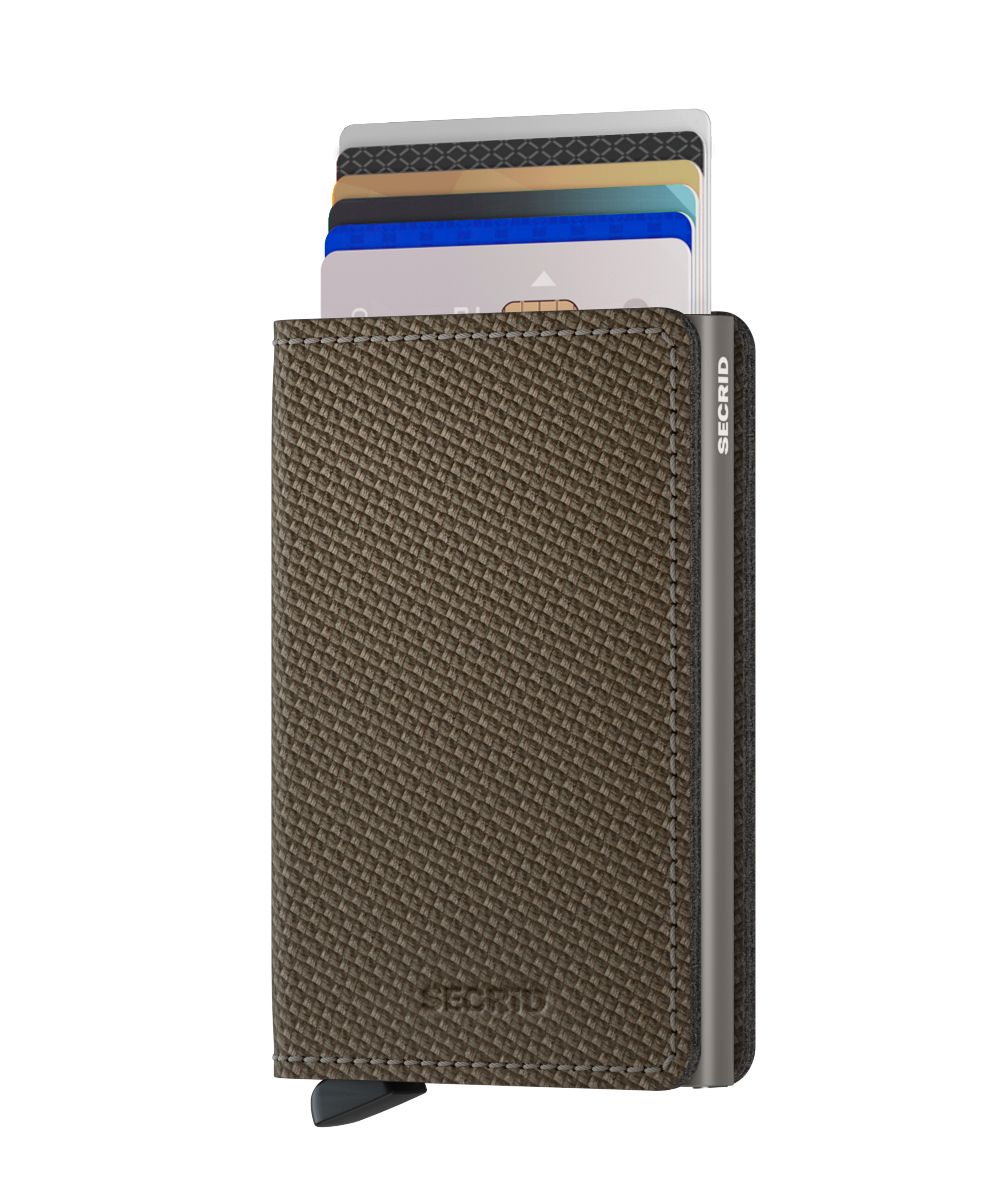 SECRID Slimwallet Carbon - RFID Blocking Minimalist Wallet for Men & Women | Perfect for Travel, Everyday Carry & Business Use