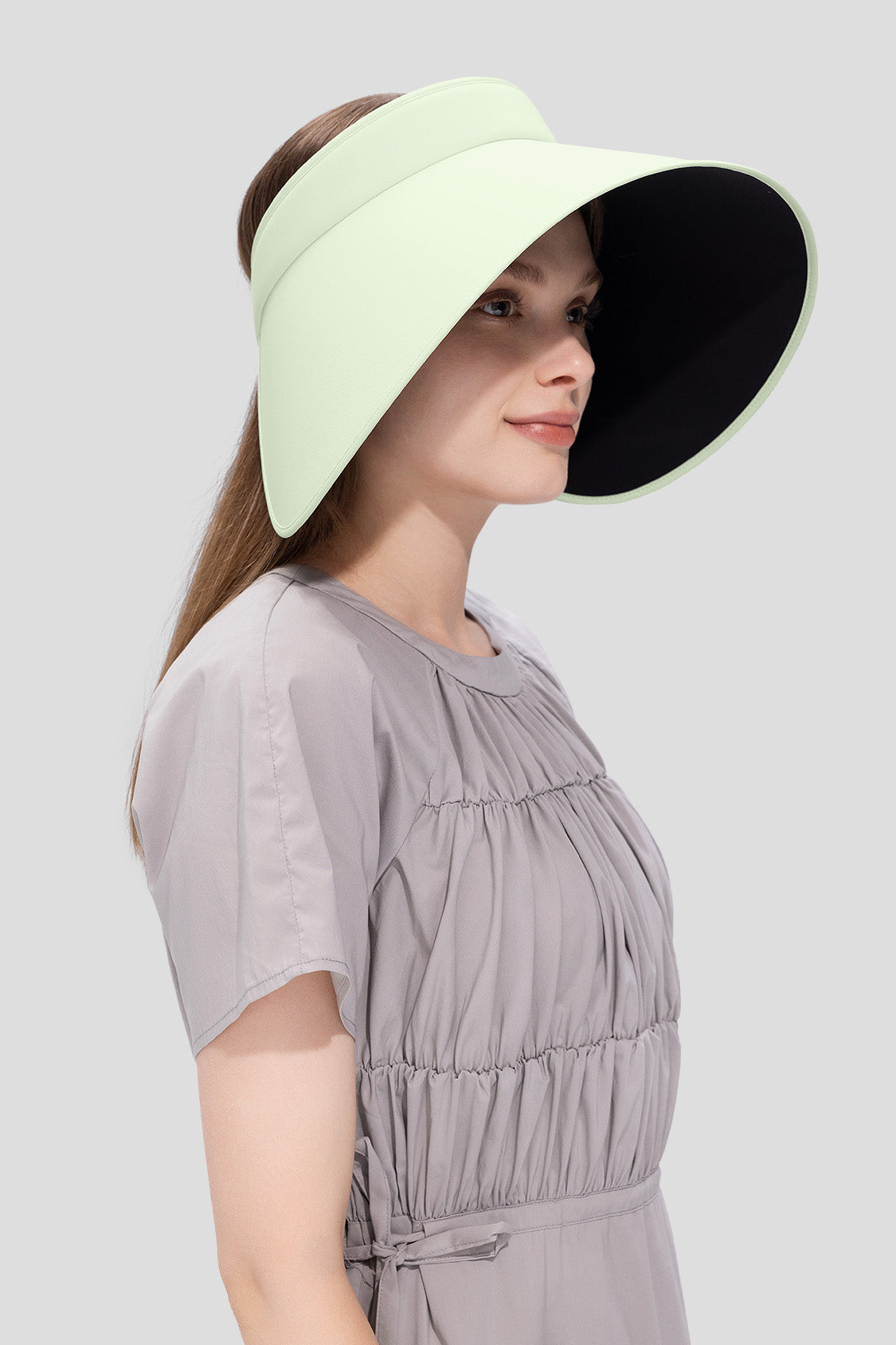 Breeze Women's UPF50+ Ultra Wide Brim Sun Visor Hat - Stylish Bonnet Design for Outdoor Activities, Beach, Golf & Gardening