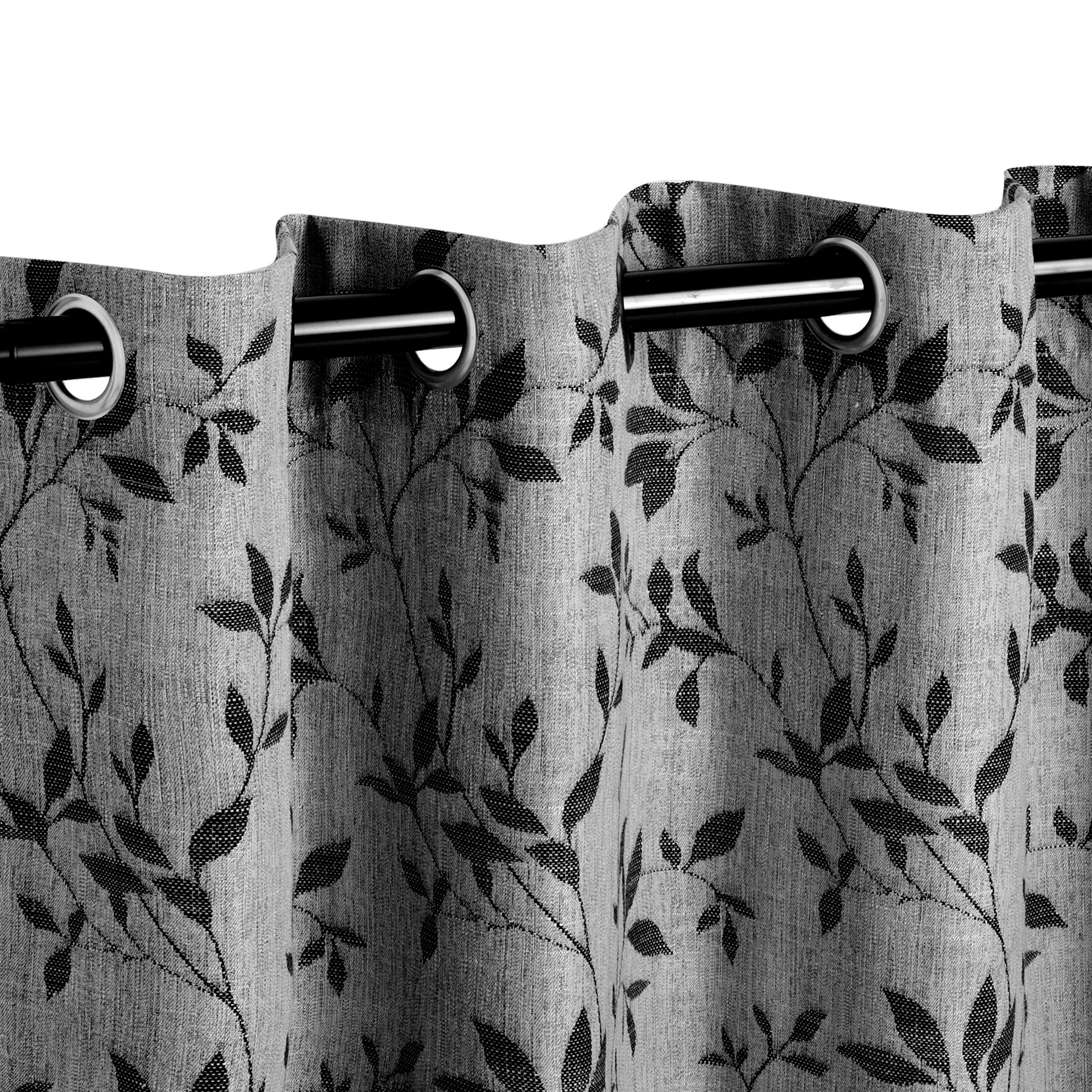 Premium Jacquard Ghera Curtains Set of 2 Panels - 52