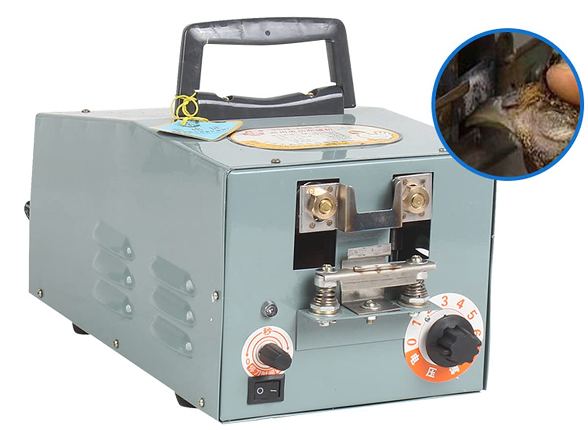 110V Automatic Chicken Debeaking Machine - Poultry Beak Trimmer with 2 Sharp Blades for Safe & Efficient Chick Beak Cutting | Perfect for Small Farms, Hatcheries & Poultry Processing