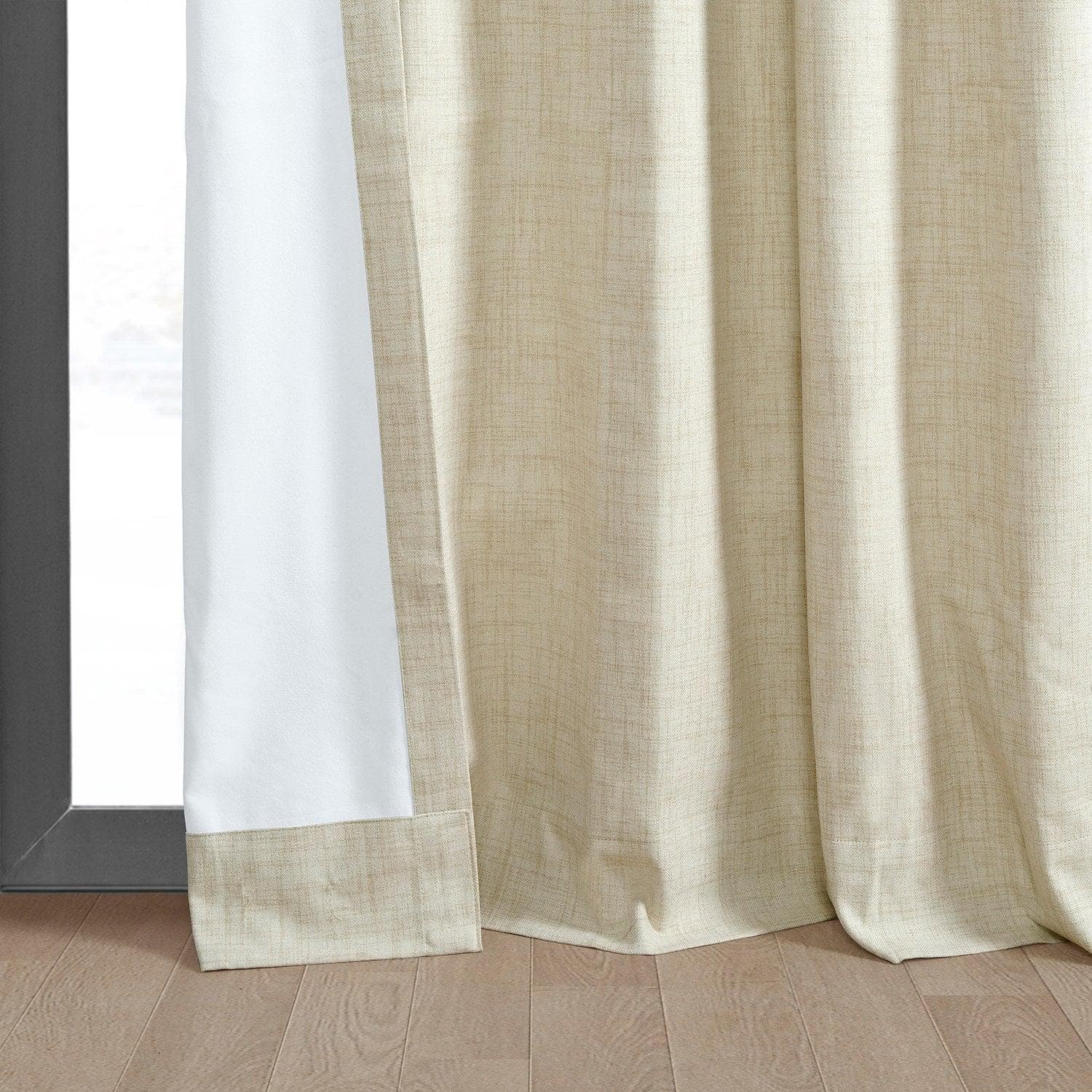 Natural Light Beige Thermal Insulated Blackout Curtains - Noise Reducing & Energy Efficient Window Drapes for Bedroom, Living Room & Home Theater