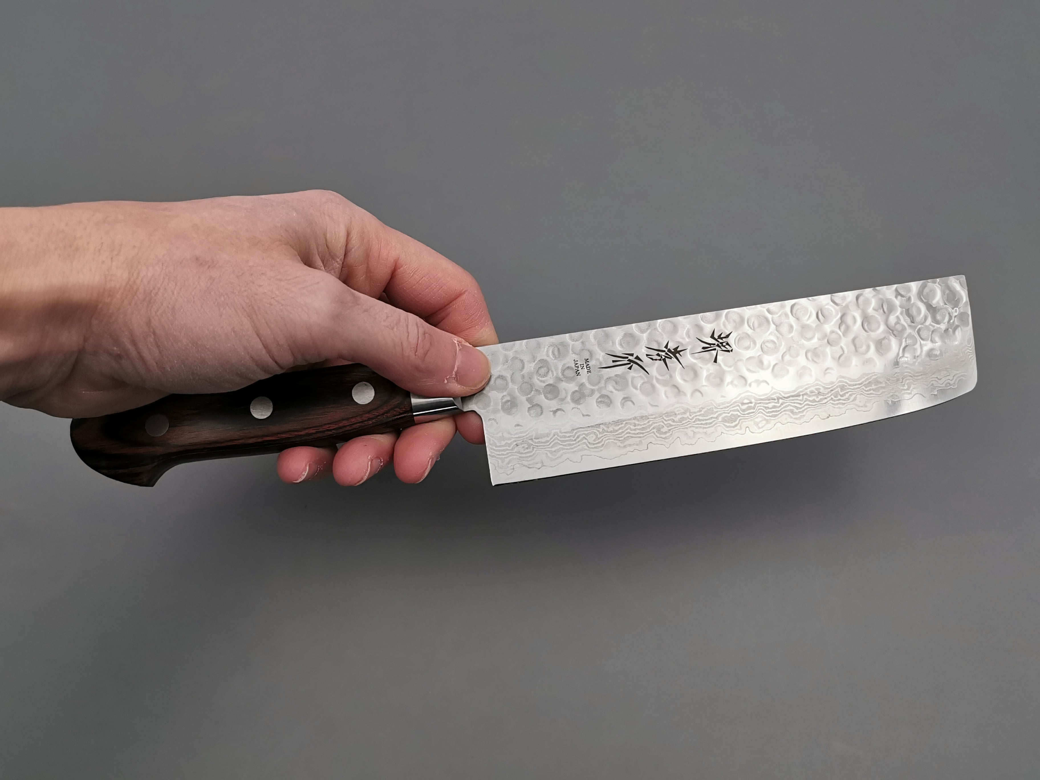 Premium Sakai Takayuki Moonlit Waves Nakiri Knife - 6.5