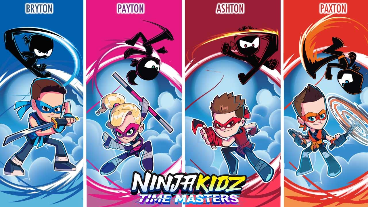 Ninja Kidz Time Masters - Nintendo Switch Game | Action-Adventure for Kids & Teens | Perfect for Family Game Nights & Solo Play