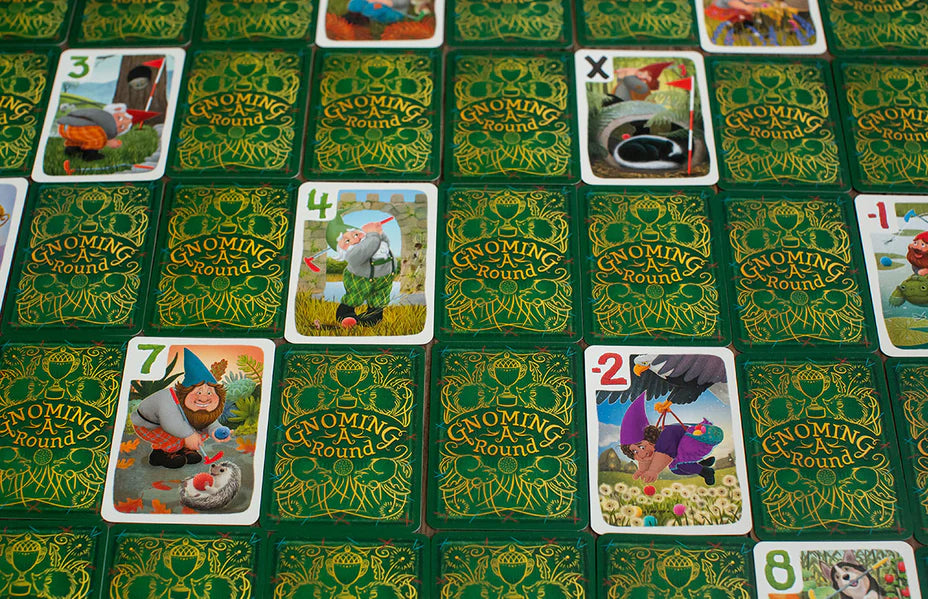 Gnoming A Round Card Game - Fun Family Board Game for Adults & Kids - Perfect for Parties, Game Nights & Indoor Activities