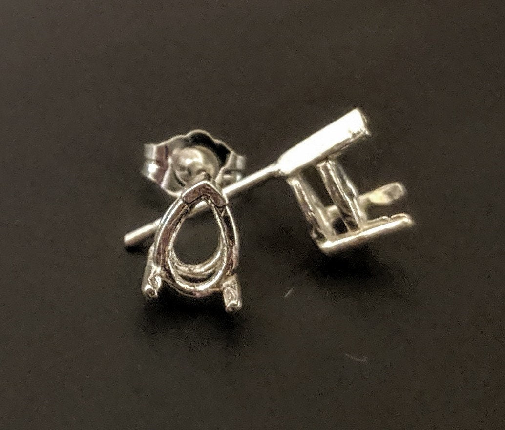 Sterling Silver or 14K Gold Pear Vee Prong Earring Settings - 6x4mm & 15x10mm (2-Piece Set) - Perfect for Wedding, Party & Special Occasion Jewelry Making