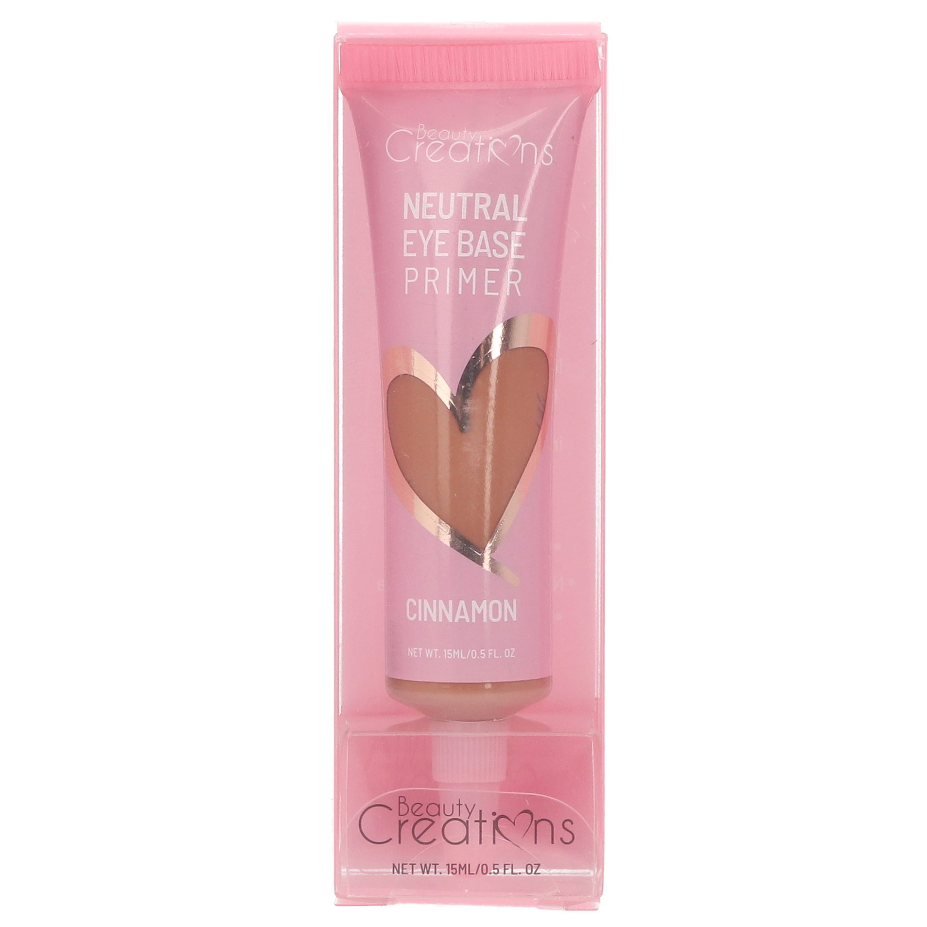 Neutral Eye Base Primer in Cinnamon - Long-Lasting Eyeshadow Primer for Smooth & Crease-Free Makeup - Perfect for Everyday Wear & Special Occasions