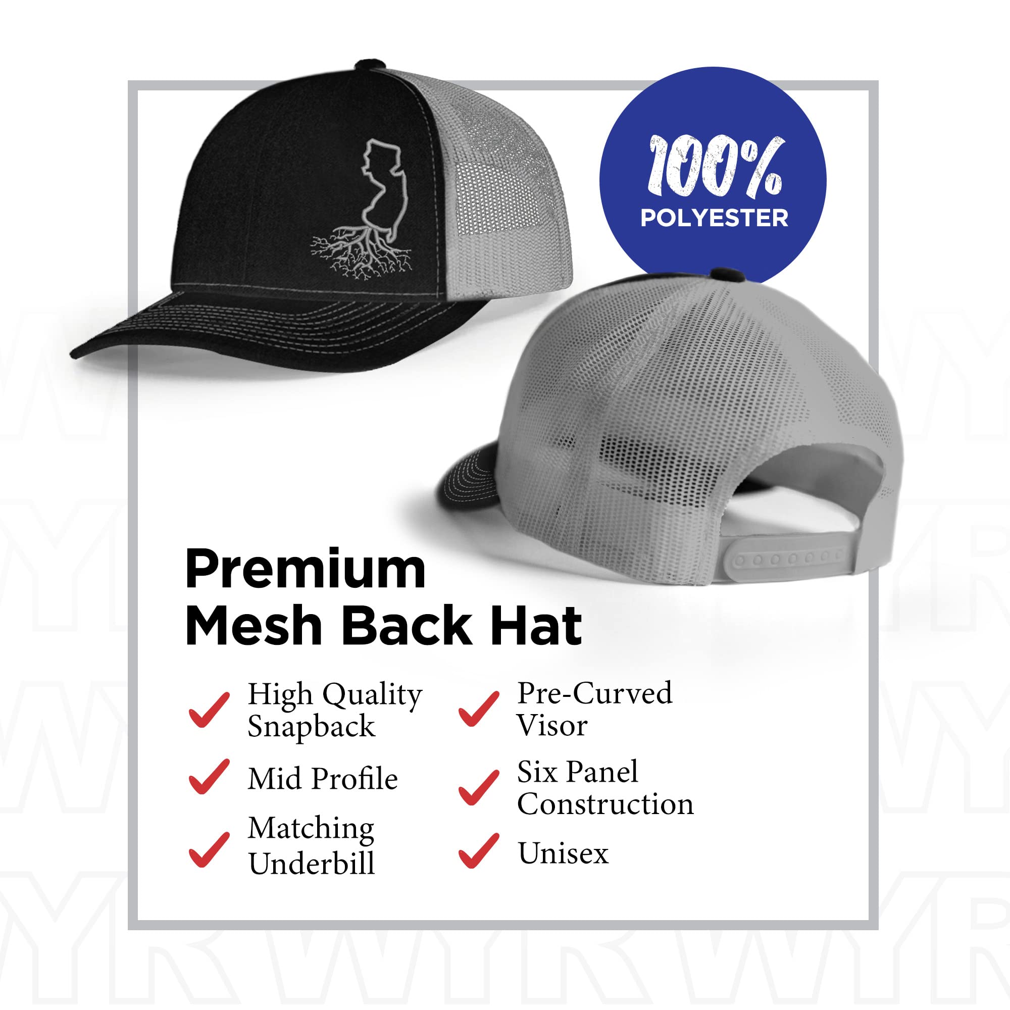 Stylish Snapback Trucker Hat for Men & Women - Adjustable Mesh Back Cap for Outdoor, Sports & Casual Wear