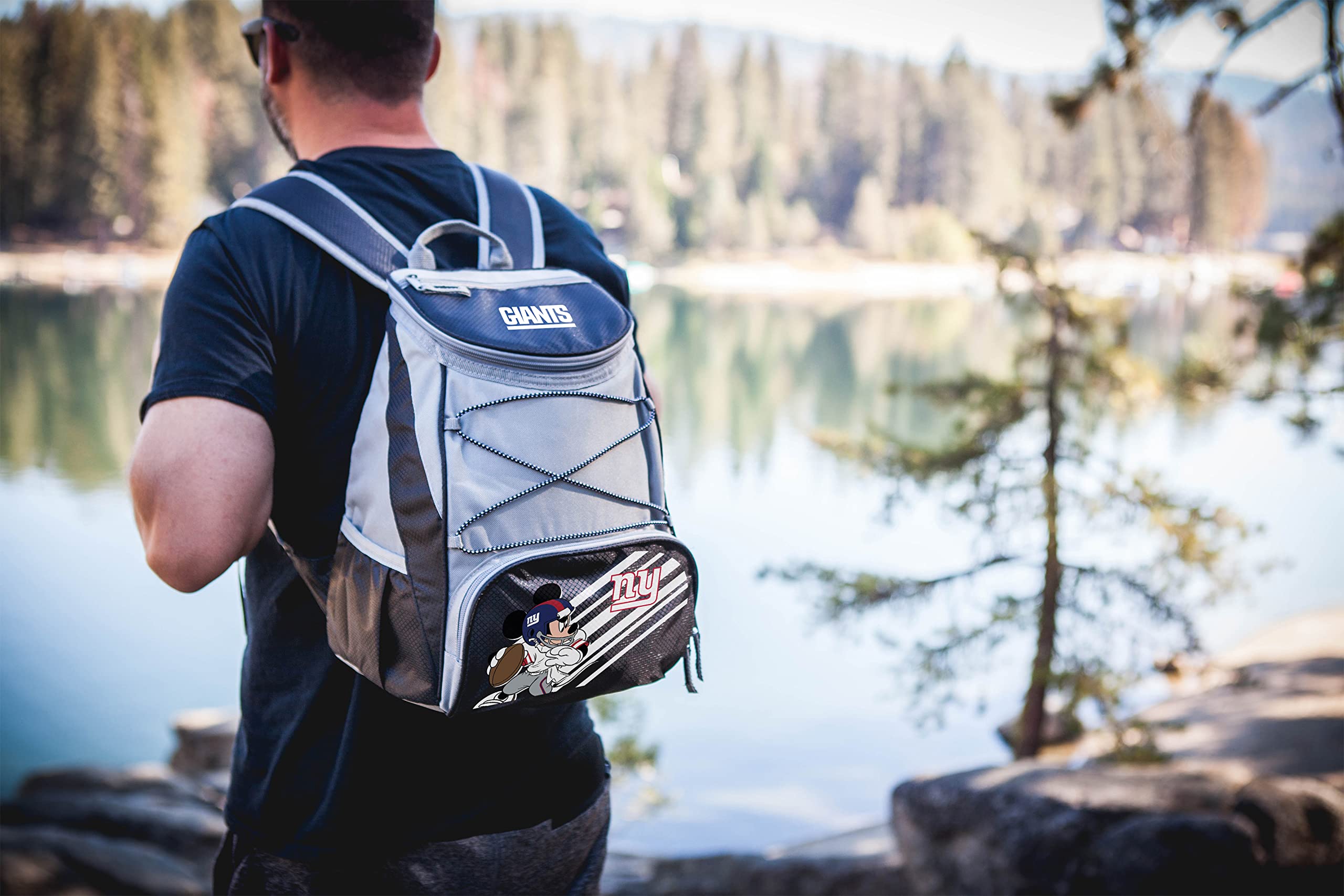 PICNIC TIME NFL Unisex-Adult Mickey PTX Backpack Cooler - Insulated Lunch Bag for Football Games, Tailgating & Outdoor Adventures