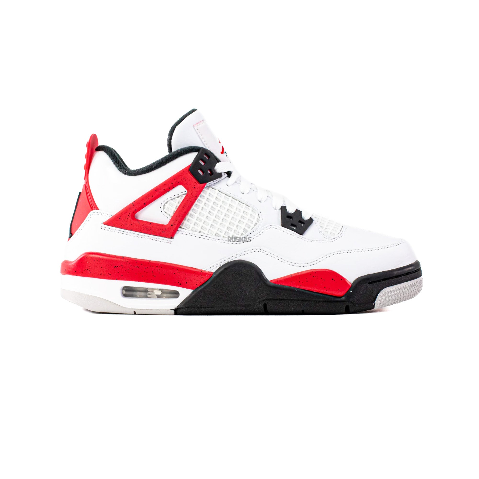 Air Jordan 4 Retro 'Red Cement' GS Sneakers (2023 Release) - Basketball Shoes for Kids & Teens - Perfect for Sports, Streetwear & Sneaker Collection