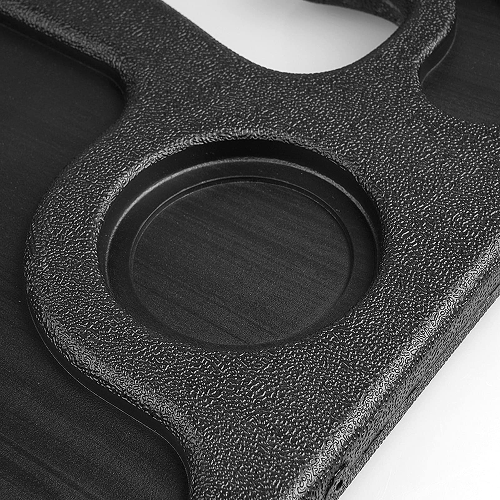 Tesla Model 3/Y Steering Wheel Tray - Portable Laptop Desk & Food Table for Car Travel - Black Multi-Functional Accessory for Work, Dining & Road Trips