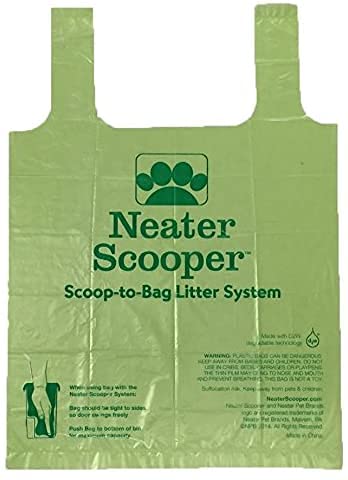 Neater Scooper Standard Size Refill Bags - 45 Count (3 Boxes) for Standard Neater Scooper Litter Box - Durable Pet Waste Bags for Easy Cat Litter Cleaning & Odor Control - Perfect for Multi-Cat Households & Daily Litter Maintenance