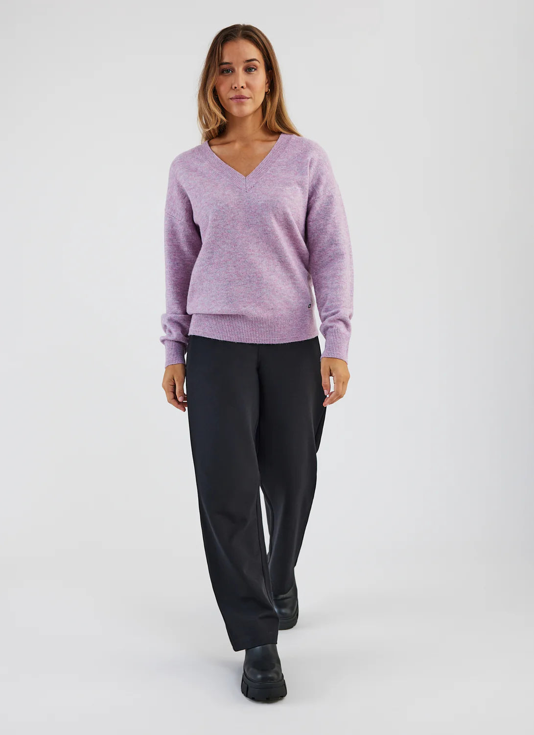 Aniak Women's V Neck T-Shirt - Soft & Comfortable Casual Top for Everyday Wear | Perfect for Work, Outings & Layering