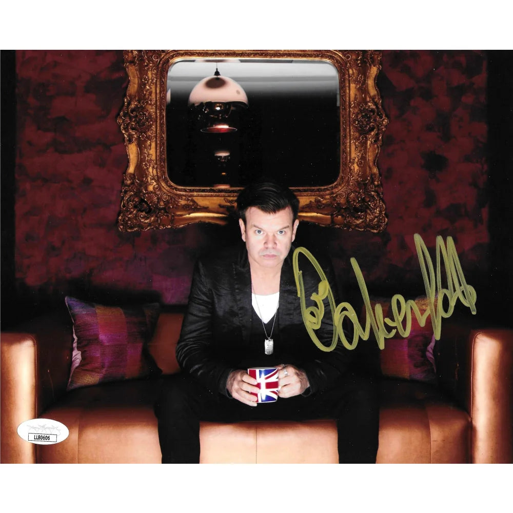 DJ Paul Oakenfold Autographed 8x10 Photo with JSA COA - Signed Memorabilia for Music Collectors & Nightclub Decor | Perfect for Fan Gifts, Music Room Display, and Revel HQ Night Club Memorabilia