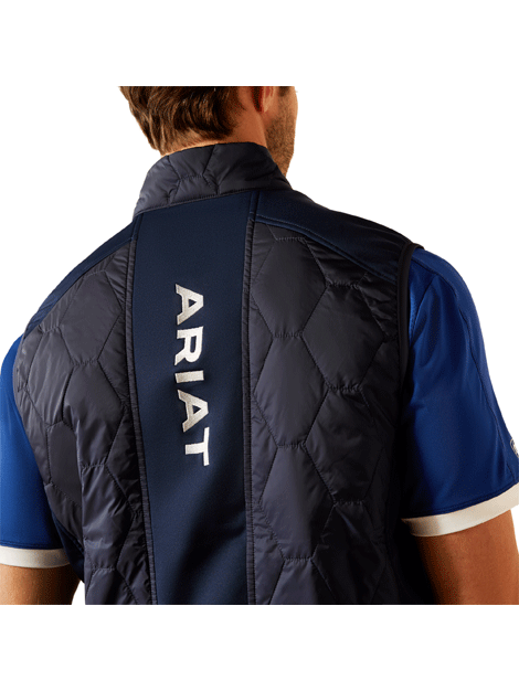 Ariat Men's Fusion Vest - Lightweight Quilted Jacket for Outdoor Work & Casual Wear | Perfect for Hiking, Hunting & Everyday Use