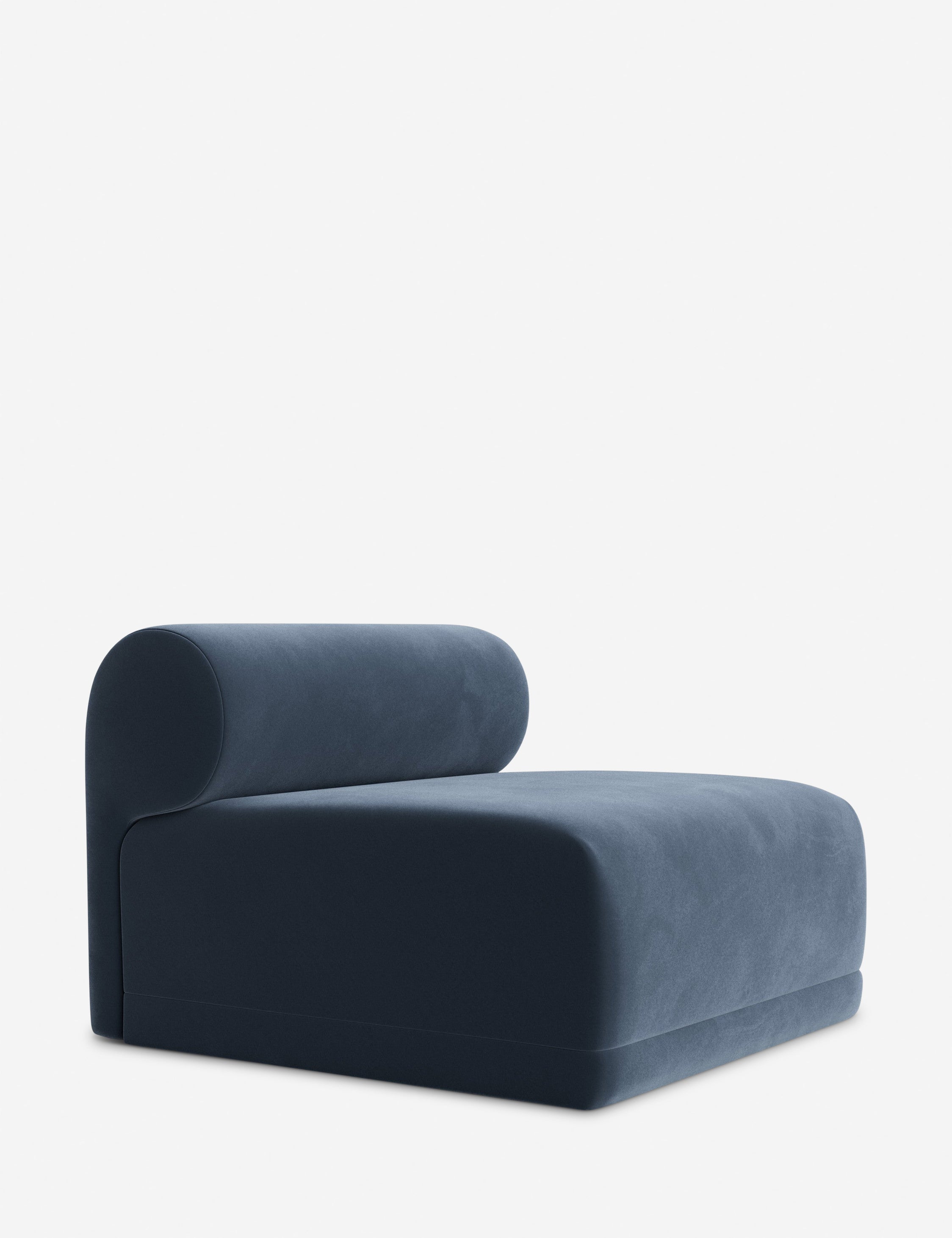 Stylish Carson Accent Chair for Living Room - Modern Upholstered Armchair with Wooden Legs - Perfect for Home Office, Bedroom or Lounge Decor